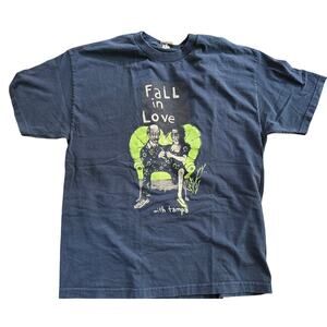 Vintage Tampa Skatepark T Shirt Navy Fall in Love Thrasher XL